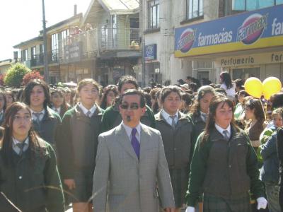 desfile 2008 liceo san felipe  a-50 de arauco